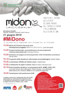 #MIDONO @ Sala Colonne c/o Ospedale Civile "G. da Saliceto" | Piacenza | Emilia-Romagna | Italia