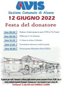 Festa del donatore - Avis sezione Comunale di Alseno