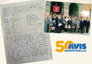 Festa del Donatore - 50esimo anniversario di fondazione | Avis Gropparello @ Municipio in Piazza Roma - Gropparello